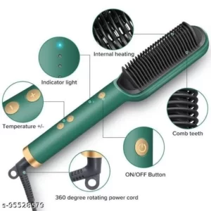 HAIR STRAIGHTENER COMB BRUSH 6